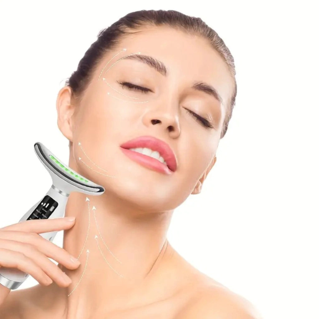 REAFIRMA TU ROSTRO CON NUESTRO MASAJEADOR FACIAL REAFIRMANTE LED + ENVÍO GRATIS