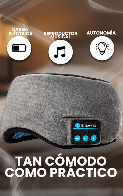 DUERME MEJOR, DESPIERTA RENOVADO – ANTIFAZ CON BLUETOOTH + ENVÍO GRATIS