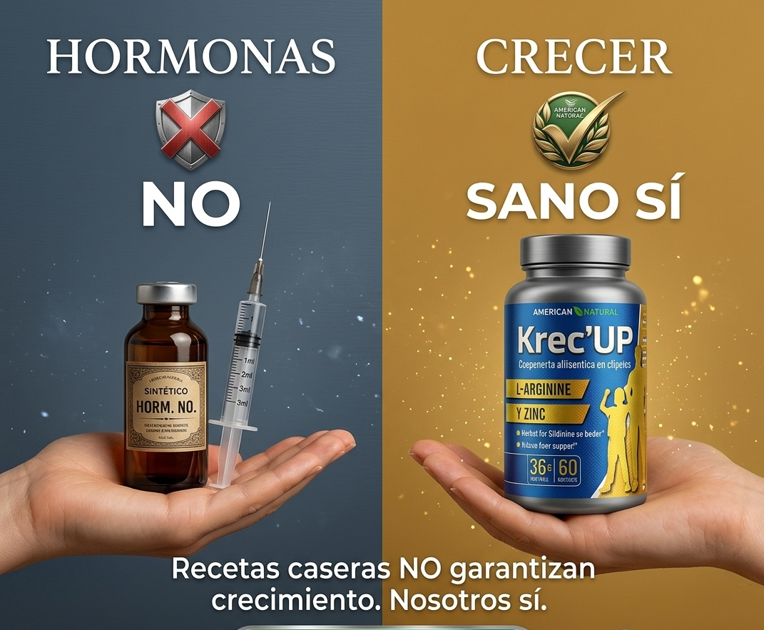 PASTILLAS PARA EL CRECIMIENTO DE ESTATURA KREC'UP + ENVÍO GRATIS