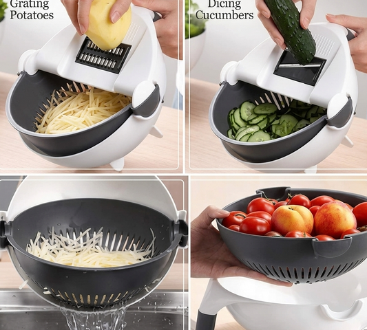 ELIMINA EL TIEMPO EN LA COCINA 10 EN 1 CON NUESTRO RALLADOR + ENVÍO GRATIS
