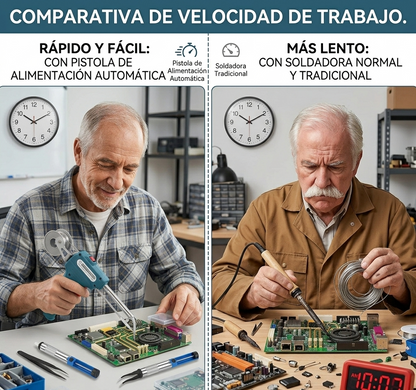 PISTOLA AUTOMATICA PARA SOLDAR + ENVÍO GRATIS