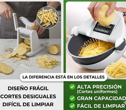 ELIMINA EL TIEMPO EN LA COCINA 10 EN 1 CON NUESTRO RALLADOR + ENVÍO GRATIS
